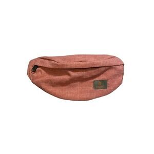 TINYAT Fanny Pack 3 Zipper Travel Waist Belt Bag Red Black Unisex Lightweight